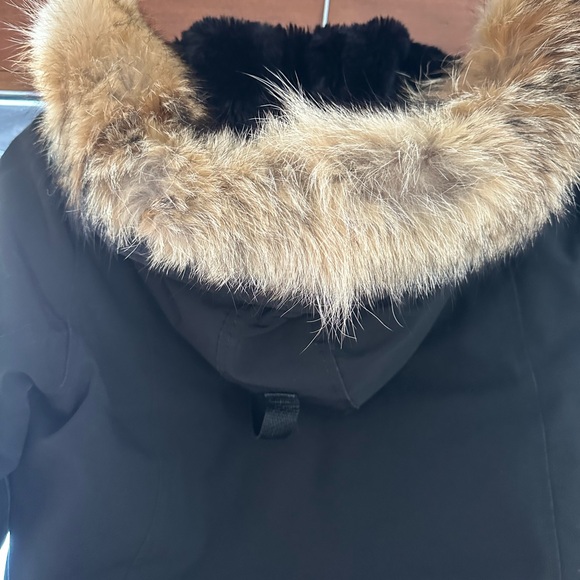 Canada Goose Leslie Parka Black Hooded Winter Coat - Picture 2 of 14